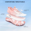 image:imageStelle Womens Water Shoes for Men Adult Aqua Shoes for Swim RiverCoral Ombre