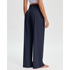 image:imageStelle Womens Wide Leg Lounge Pants Soft Stretch Casual Travel WearBnavy