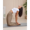image:imageStelle Womens Wide Leg Lounge Pants Soft Stretch Casual Travel WearMocha