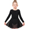 image:imageStelle Ballet Leotards for Girls Long Sleeve Toddler Dance Leotard OutfitsBlack