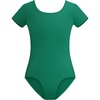image:imageStelle Ballet Leotards for Girls Short Sleeve Gymnastics Dance Outfit 216YGreen
