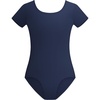 image:imageStelle Ballet Leotards for Girls Short Sleeve Gymnastics Dance Outfit 216YNavy