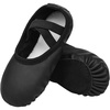 image:imageStelle Ballet Shoes for Girls Boys CloseFit PU Professional Dance SlippersBlack