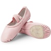 image:imageStelle Ballet Shoes for Girls Genuine Leather Dance SlippersPink Notie