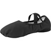 image:imageStelle Ballet Shoes for Women Highly Stretch Canvas Split Sole Dance YogaBlack