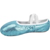 image:imageStelle Ballet Slippers for Girls Glitter Metallic Vegan Leather Full SoleBlue