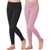 image:imageStelle Girls Leggings with Hidden Pocket for Kids Dance Yoga Athletic PantsBlackpink