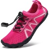 image:imageStelle Kids Water Shoes Quick Dry Barefoot DrawstringRaspberry
