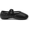 image:imageStelle Toddler Ballet Shoes for Girls Boys PU Leather LaceFree DanceBlack