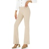 image:imageStelle Womens Bootcut Stretch Dress Work Pants Slacks with Pockets Pull OnDune