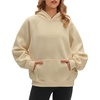 image:imageStelle Womens Oversized Fleece Hoodies Long Sleeve Casual SweatshirtBeige
