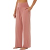 image:imageStelle Womens Wide Leg Lounge Pants Soft Stretch Casual Travel WearDusty Pink