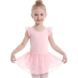 image:imageStelle Girls Flutter Sleeve Ballet Leotards Toddler Tutu Skirted DressesBallet Pink
