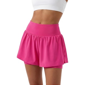 image:imageStelle Women 2 in 1 Running Shorts Flowy Athletic Short with Liner PocketsDreamhouse