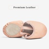 image:imageStelle Genuine Leather Half Soles Dance Shoes Womens Lyrical PirouetteBallet Pink