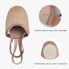 image:imageStelle Genuine Leather Half Soles Dance Shoes Womens Lyrical PirouetteTan