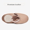 image:imageStelle Genuine Leather Half Soles Dance Shoes Womens Lyrical PirouetteTan