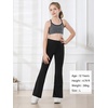 image:imageStelle Girls Flare Leggings with Pockets High Waisted Bootcut Yoga Pants17c7blackGreyGrey Blue