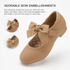 image:imageStelle Toddler Tap Shoes with Detachable BowToddlerLittle KidBig KidTan