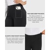 image:imageStelle Womens 30 Inch Straight Leg Work Pants Stretch Business CasualBlack2