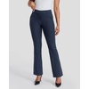 image:imageStelle Womens Bootcut Dress Pants Stretchy Pull On Work Business SlacksNavy