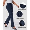 image:imageStelle Womens Bootcut Dress Pants Stretchy Pull On Work Business SlacksNavy