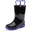 image:imageStelle Girls Rain Boots with EasyOn Handles Kids Boys BootsBlack