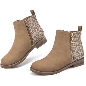 image:imageStelle Girls Ankle Boots Glitter Fall ShoesLeopard