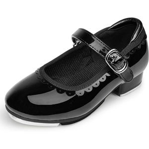 image:imageStelle Tap Shoes for Toddler Girls Scallop TrimBlack