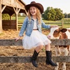 image:imageStelle Cowgirl Boots for Girls Kids Boys Cowboy BootsBlack