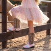 image:imageStelle Cowgirl Boots for Girls Kids Boys Cowboy BootsRainbow Glitter