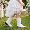image:imageStelle Cowgirl Boots for Girls Kids Boys Cowboy BootsWhite