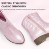image:imageStelle Girls Glitter Cowgirl Boots Toddler Kids Cowboy BootsPearl Pink