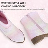 image:imageStelle Girls Glitter Cowgirl Boots Toddler Kids Cowboy BootsPink Ombre Glitter