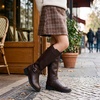 image:imageStelle Girls Knee High Boots with Side Zipper Tall BootsEspresso