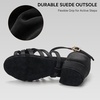 image:imageStelle Girls Latin Dance Shoes Low Heel Ballroom SalsaBlack