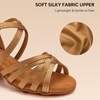 image:imageStelle Girls Latin Dance Shoes Low Heel Ballroom SalsaTan
