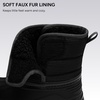 image:imageStelle Girls Snow Boots Waterproof EasyOn NonSlip Winter BootsBlack