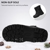 image:imageStelle Girls Snow Boots Waterproof EasyOn NonSlip Winter BootsBlack