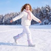 image:imageStelle Girls Snow Boots Waterproof EasyOn NonSlip Winter BootsRainbow