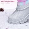 image:imageStelle Girls Snow Boots Waterproof EasyOn NonSlip Winter BootsRainbow