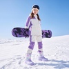 image:imageStelle Girls Snow Boots Waterproof EasyOn NonSlip Winter BootsTie Dye Lavender