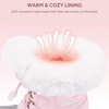 image:imageStelle Girls Snow Boots with Faux Fur Collar Kids Winter Warm BootBlush Pink