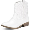 image:imageStelle Girls Glitter Cowgirl Boots Toddler Kids Cowboy BootsWhite