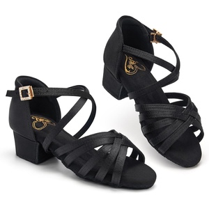 image:imageStelle Girls Latin Dance Shoes Low Heel Ballroom SalsaBlack