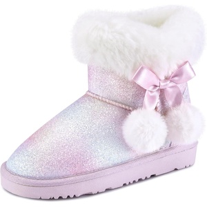 image:imageStelle Girls Winter Boots Fuzzy Snow Boots for KidsDream Frost
