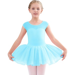 image:imageStelle Ballet Leotards for Girls with Tutu Skirt Ballerina Dance Costumes01pool Blue
