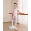 image:imageStelle Ballet Leotards for Girls Short Sleeve Gymnastics Dancewear 214YBallet Pink