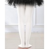 image:imageStelle Girls Ballet Dance Tights Footed for Toddler Kid School Class 2T15Y1packwhite