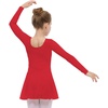 image:imageStelle Girls Ballet Leotards Dance Outfits with Skirt and Footed Tights04redlong Sleeve